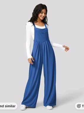 Halara Wide-Leg Overalls Jumpsuit